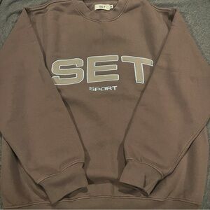 Set Active Mid-weight Staple Crewneck